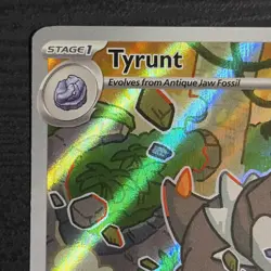 Tyrunt 070 Me: Mega Evolution Promo Full Art Holo Perfect Order Pokemon Card - Image 4