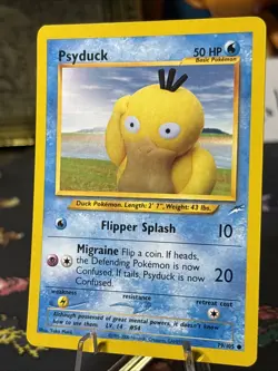 Psyduck 79/105 – Neo Discovery – WOTC Vintage Pokemon Card Common Very Clean! - Image 2