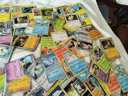 Lot of 225 Pokemon Trading Cards Toys & Hobbies Collectibles Japanese Card Games - Image 3