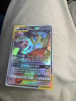 Pokemon TCG 8 Card Lot TAG TEAM GX Holo English 2019 (Reshiram+Charizard) - Image 1