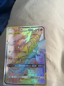 Pokemon TCG 8 Card Lot TAG TEAM GX Holo English 2019 (Reshiram+Charizard) - Image 4