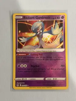 Pokemon TCG Radiant Gardevoir Card 069/196 Lost Origin Holo - Image 1