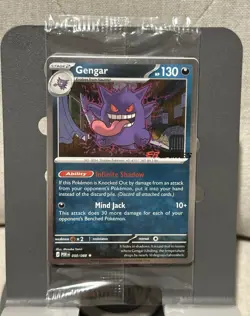 Pokemon TCG Perfect Order - EB Games Exclusive Gengar Promo 050/088 Sealed Card - Image 1