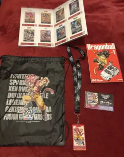 dragon ball games battle hour 2026 premium card + goodies - Image 1