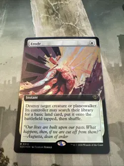 Erode (Extended Art) Secrets of Strixhaven Foil Mtg - Image 1