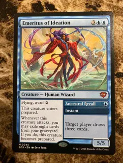 EMERITUS OF IDEATION Magic MTG Secrets of Strixhaven - Image 1
