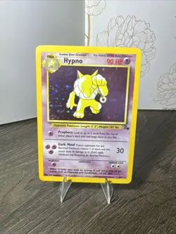Pokemon TCG Hypno Fossil 23/62 Regular 1999-2000 Wizards Base Set Copyright Rare - Image 1