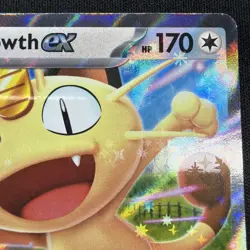 Meowth ex 062/088 Me03: Perfect Order Holo Pokemon - Image 3