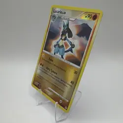 Nintendo Lucario 6/130 Diamond & Pearl Holo Rare 90 HP Stage 1 English 2007 - Image 4