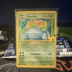 The Pokemon Company Venusaur 015/102 Base Set Holo Rare Stage 2 100 HP English - Image 1
