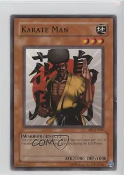 Karate Man YuGiOh Dark Beginning 1 #DB1-EN049 2004 READ - Image 1