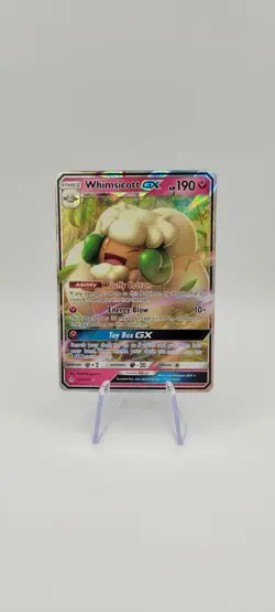 Pokemon TCG: Whimsicott GX 140/214 Ultra Rare - Unbroken Bonds - Sun & Moon NM - Image 2