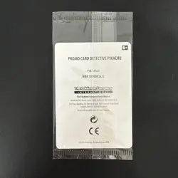 SEALED Detective Pikachu SM190 Black Star Promo Stamped Pokemon TCG - Image 2