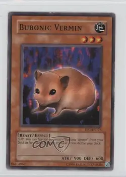 Bubonic Vermin YuGiOh Dark Beginning 1 #DB1-EN176 2004 READ - Image 1