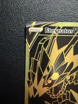 Pokemon TCG Eternatus V SV121/SV122 Shining Fates Gold Secret Rare Holo - Image 3