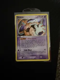 Pokemon Deoxys 16/107 Deck Exclusives Holo Rare 70 HP English 2005 - Image 1