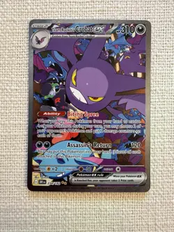 Pokemon Team Rocket’s Crobat ex SIR 234/182 Destined Rivals NM - Image 1