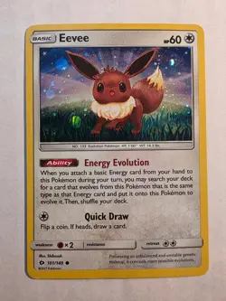 Eevee 101/149 SM Base Set Common Lightly Played - Image 1
