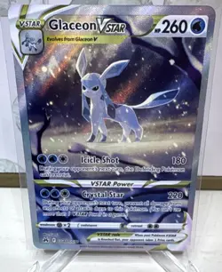 Pokemon TCG Glaceon VSTAR GG40/GG70 Crown Zenith GG Ultra Rare Holo 2023 - Image 1