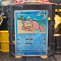 Slowpoke Prismatic Evolutions Reverse Holo Pokemon TCG 018/131 Scarlet & Violet - Image 1