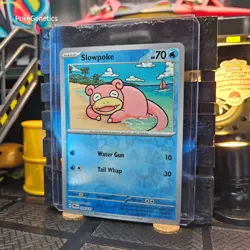 Slowpoke Prismatic Evolutions Reverse Holo Pokemon TCG 018/131 Scarlet & Violet - Image 2