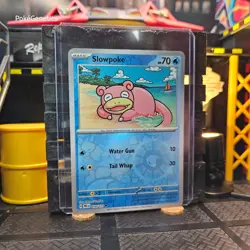 Slowpoke Prismatic Evolutions Reverse Holo Pokemon TCG 018/131 Scarlet & Violet - Image 3