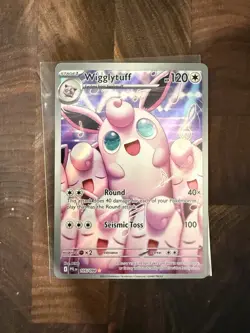 Pokemon Wigglytuff 105/094 Phantasmal Flames Illustration Rare - Image 1