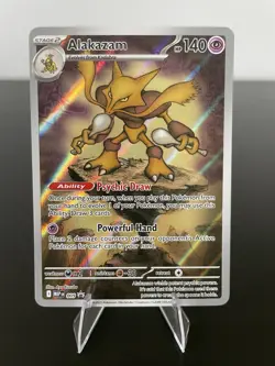 Alakazam - 009 009 Holo Promo ME: Mega Evolution Promo Pokemon Near Mint - Image 1
