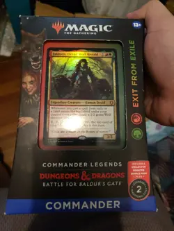 MTG Commander Deck: Exit From Exile Commander Legends Baldur's Gate - Image 1
