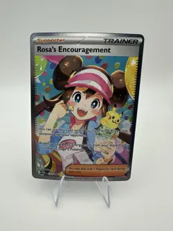 Pokemon Rosa's Encouragement 123/088 Perfect Order SIR - PACK FRESH - Image 1