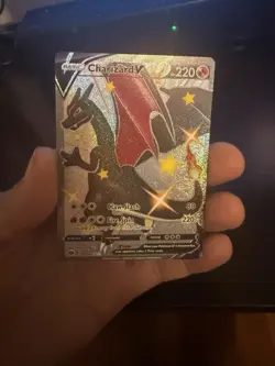 Shiny Charizard V Champions Path 079/073 Ungraded Near Mint Pokemon TCG 2020 - Image 2
