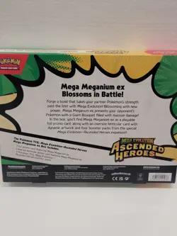 Pokemon Ascended Heroes Mega Meganium Ex Collection Box - Image 2