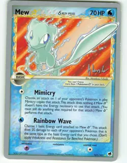 Mew - Delta Species Gold Star - 101/101 2008 World Championships - Pokemon TCG - Image 1