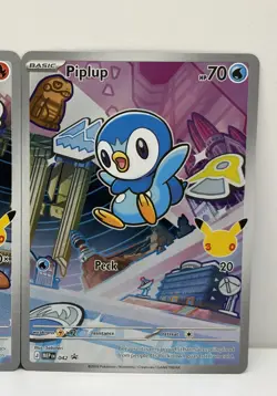 Pokemon TCG First Partner Illustration Collection - Gen 4 Sinnoh Starter Set - Image 4