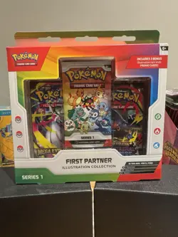 Pokemon TCG First Partner Illustration Collection Series 1 Box 3 Promo English - Image 1