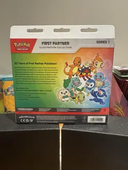 Pokemon TCG First Partner Illustration Collection Series 1 Box 3 Promo English - Image 2
