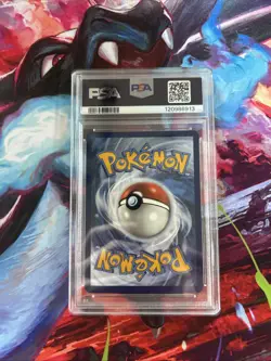 PSA 10 Team Rocket's Houndoom 191/182 Illustration Rare Pokemon Destined Rivals - Image 2