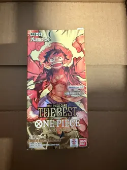 PRB-01 "The Best" One Piece Card Game Japanese Booster Box Sealed - Image 1