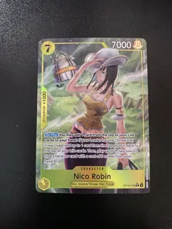 Nico Robin One Piece OP15-109 Alt Art Alternate Art English Mint - Image 1
