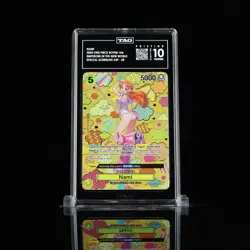 PRISTINE GEM MINT TAG 10 NAMI SP OP08-106 ONE PIECE EMPERORS IN THE NEW WORLD! - Image 1