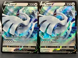 2 Lugia V SWSH301 SWSH: Sword & Shield Promo Cards Holo - Image 1