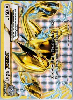 Lugia BREAK 79/124 XY - Fates Collide - Pokemon Card - NM - Image 1