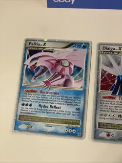 x3 Card Pokemon Dialga Palkia Infernape LV.X Diamond Pearl Promo Holo 2008 - Image 5