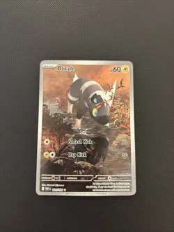 Pokemon TCG Blitzle Illustration Rare Card White Flare, 114/086 - Pack Fresh - Image 1