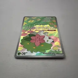 Pokemon TCG Shaymin Holo Card 185/182 Sv10: Destined Rivals NM Condition - Image 4