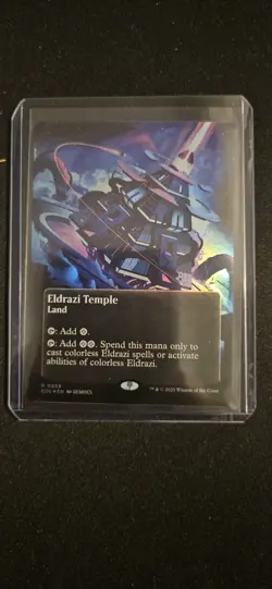 Eldrazi Temple (0059) (Borderless) Edge of Eternities: Stellar Sights Foil - Image 1