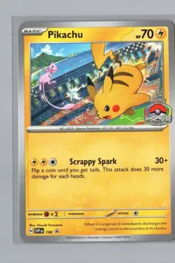 Pikachu Promo SV: Scarlet & Violet Promo Cards 190 NM - Image 1