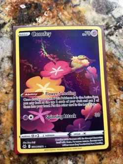 Comfey GG14/GG70 Crown Zenith Galarian Gallery Holo Pokemon TCG Card NM - Image 1