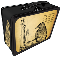 Legion Raven Tin Storage Lunchbox Game Case Card Storage Deck Box Dice Holder - Image 1