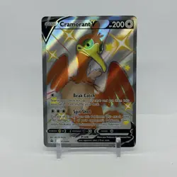 Pokemon Sword & Shield Promo Cards Cramorant V SWSH086 Promo - NM - Image 1